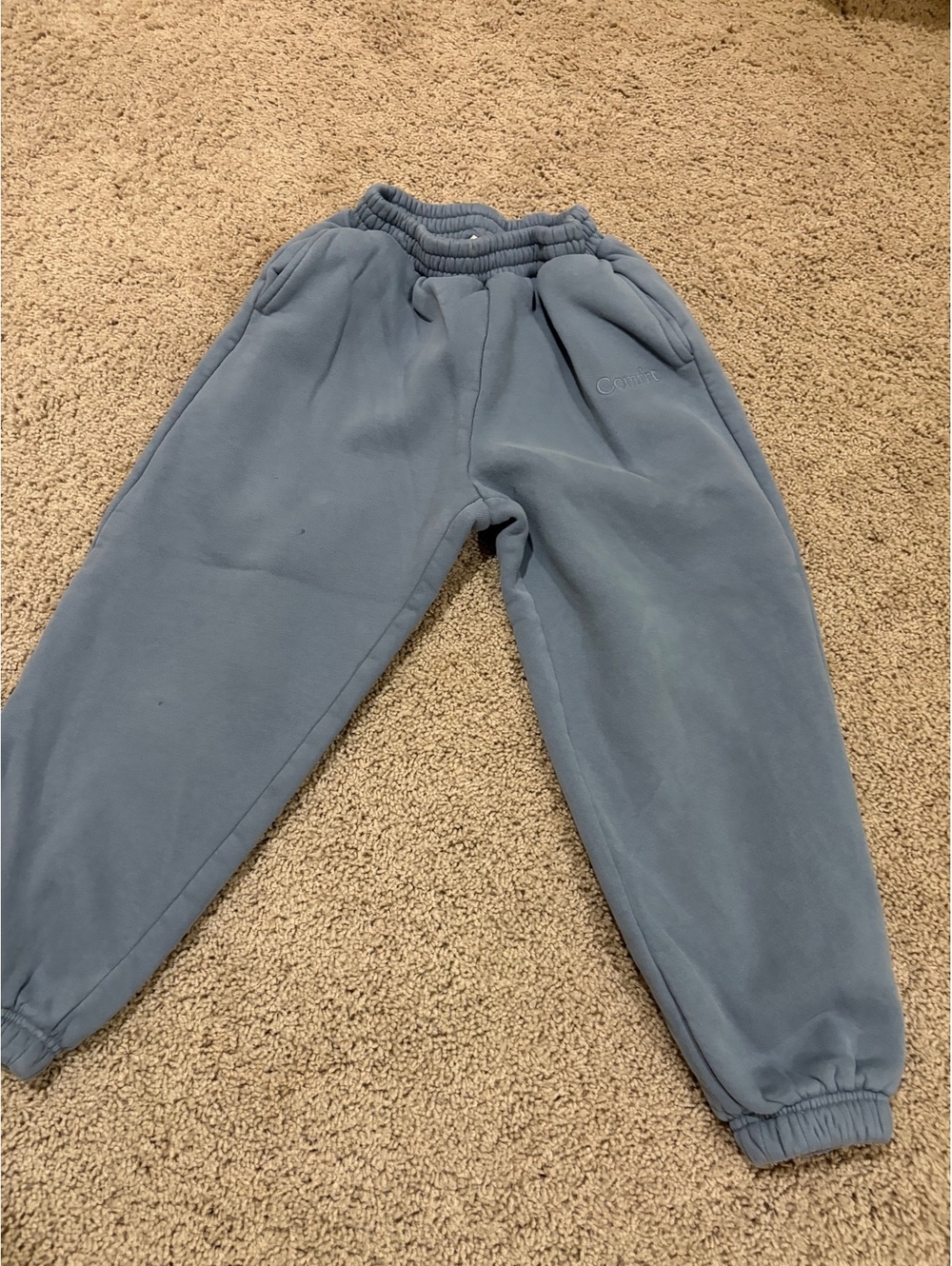 Comfrt Signature Hoodie & Jogger Sweatpants Bundle Unisex Kids XL Sky Blue - Picture 9 of 14